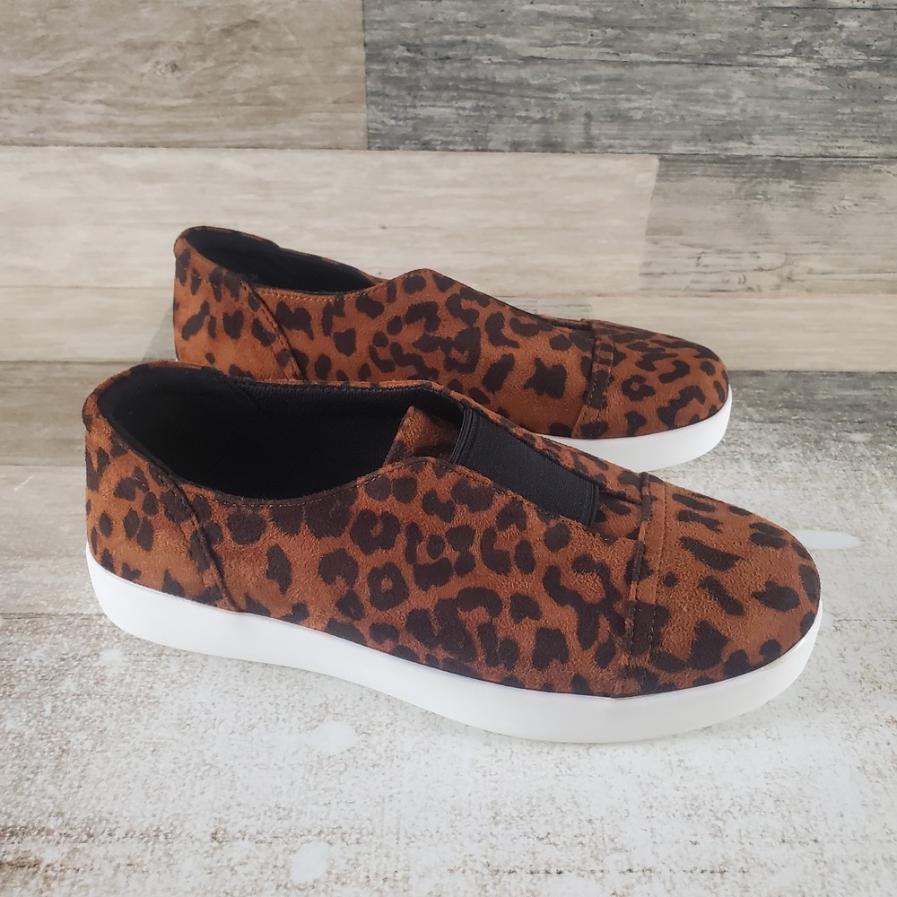 Alegria by‎ PG Lite Alegria Posy Womens Shoes Sz 5 White Nappa Leopard Slip On